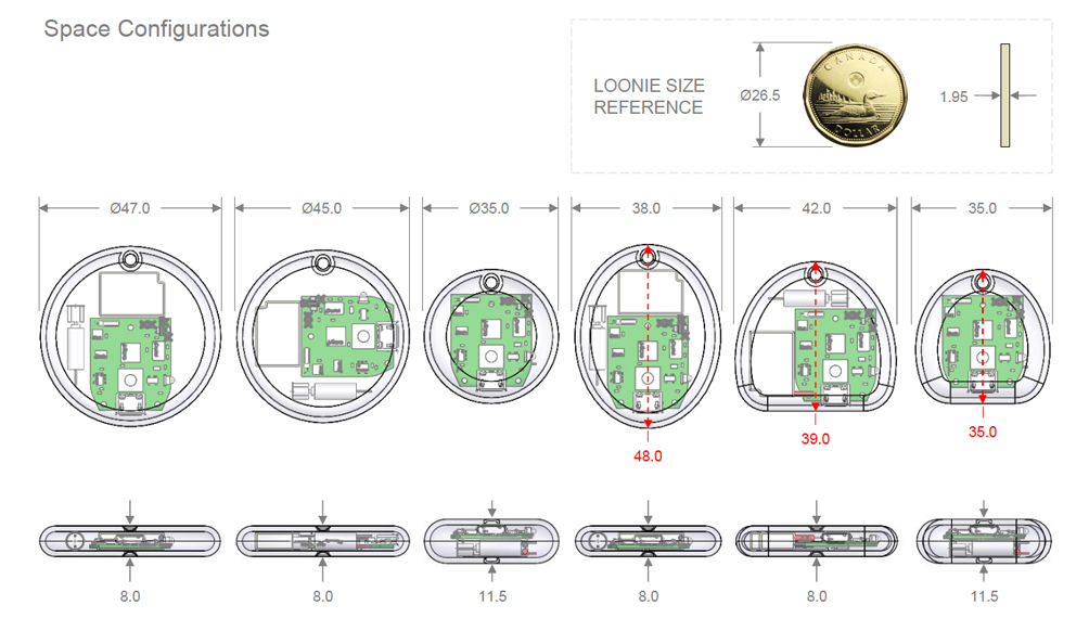 wearable-device-PCB-size